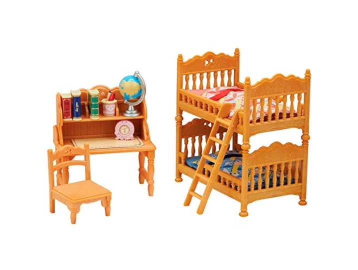 Sylvanian Families - 5338 - Landhuis kinderkamer met stokbed NIEUW