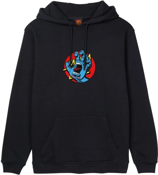 Santa Cruz Apparel Hoodie Santa Cruz Hand Dot (S - Black)