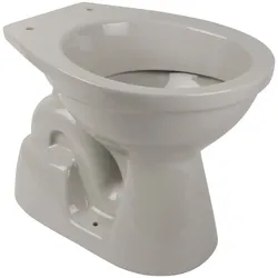 Belvit Stand-WC Manhattan Grau Tiefspüler Abgang Boden (senkrecht) 555x350x390