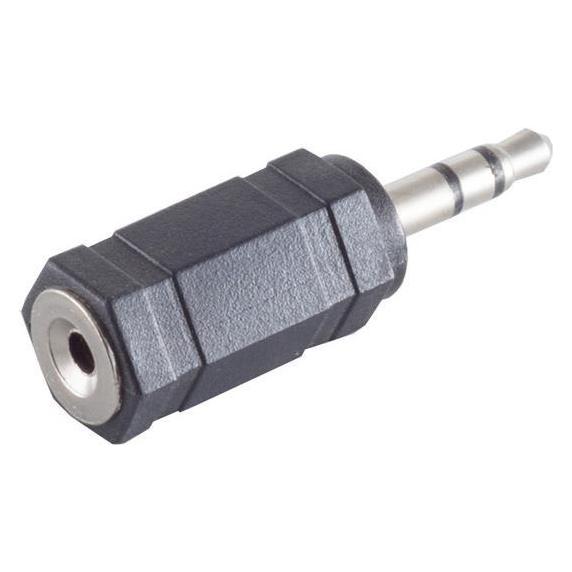Shiverpeaks S/CONN maximum connectivity Adapter, Klinkenstecker Stereo 3,5mm auf Klinkenkupplung Stereo 2,5mm (Klinkenadapter) (57021)