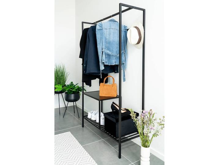 Porte-manteau Vapi 101 x 170 x 38cm Noir