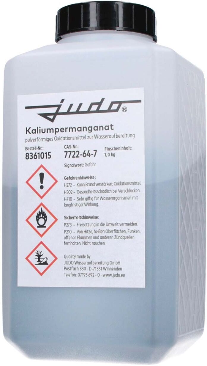 Permanganate de potassium de judo 8361015 Flacon de 1 kg