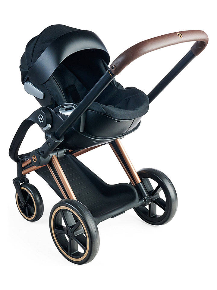 Puppen-Babyschale "Corolle" in Schwarz - ab 3 Jahren - onesize