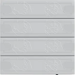 Gira Tastsens.4 24 V 4f TS4 5054028