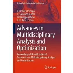 Advances in Multidisciplinary Analysis and Optimization, Fachbücher