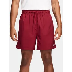 NIKE Club Woven Flow Shorts Herren 613 - team crimson/white XL