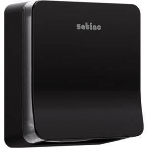 Satino Handtuchspender Hyginity S, 333403, PT 3, für 642 Falthandtücher, Kunststoff, schwarz