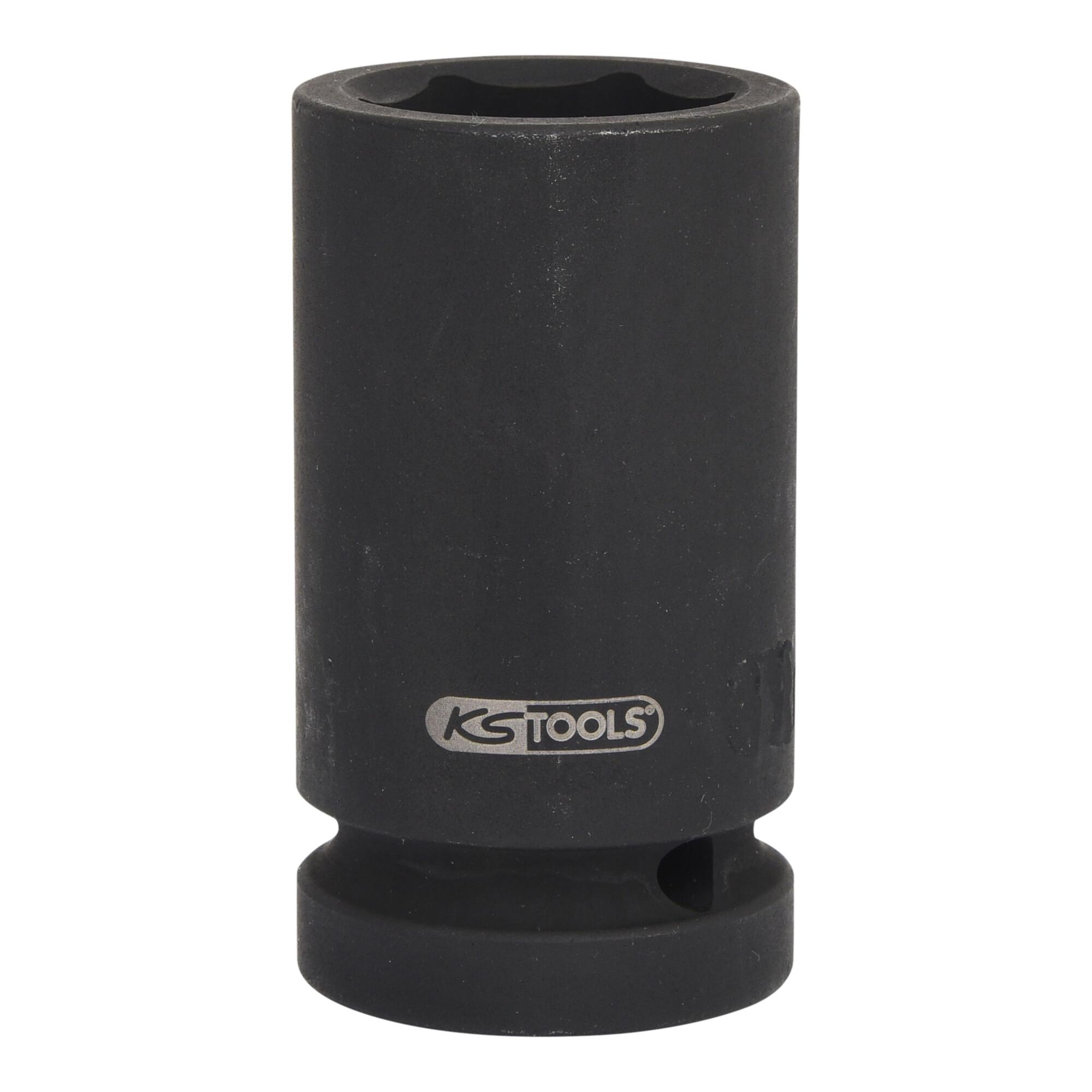 KS Tools 1" Sechskant-Kraft-Stecknuss, lang, 85mm (515.1885)
