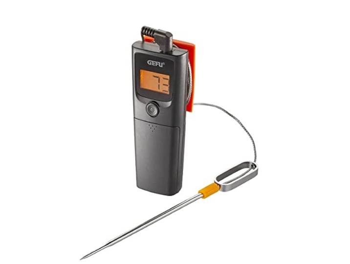 GEFU Grillthermometer CONTROL - Digitales Bratenthermometer 1 Kanal & App