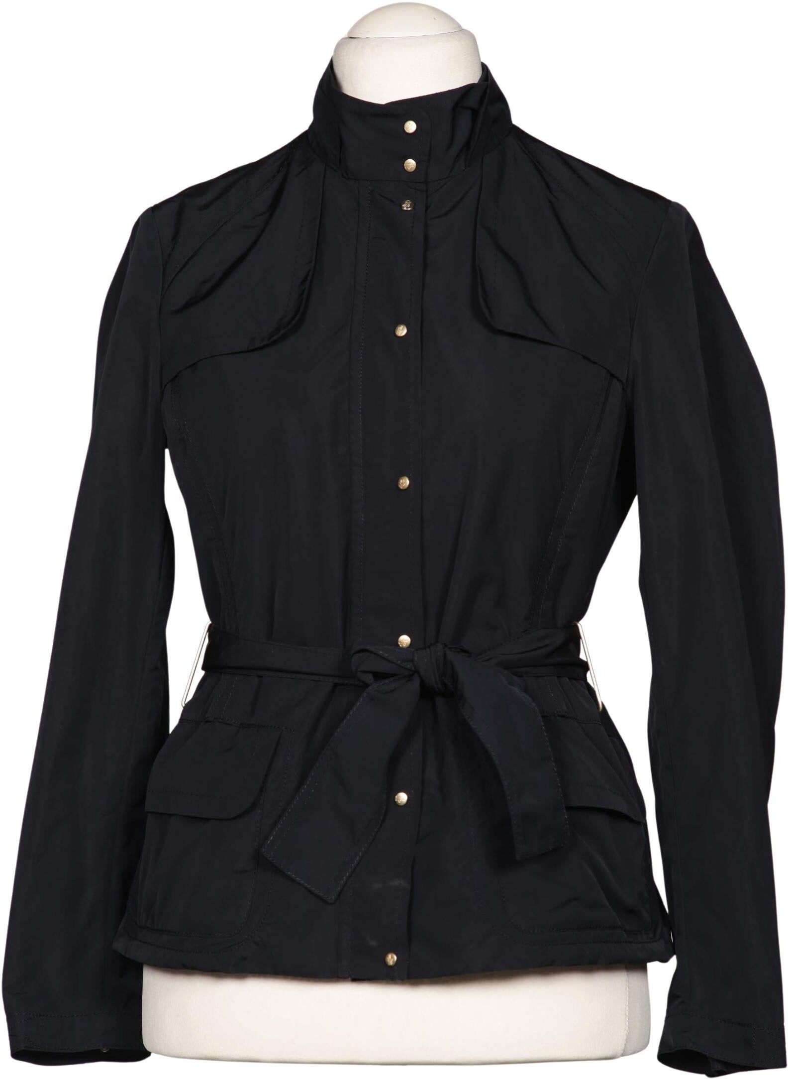 Moncler Damen Jacke, Marineblau, Gr. L, Synthetik - Second Hand