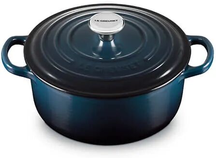 Le Creuset Signature Nuit Cast Iron 20cm Round Casserole
