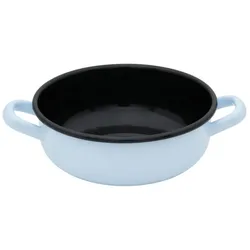 Riess Bauernschüssel Ø18cm Backemaille Blau/Schwarz