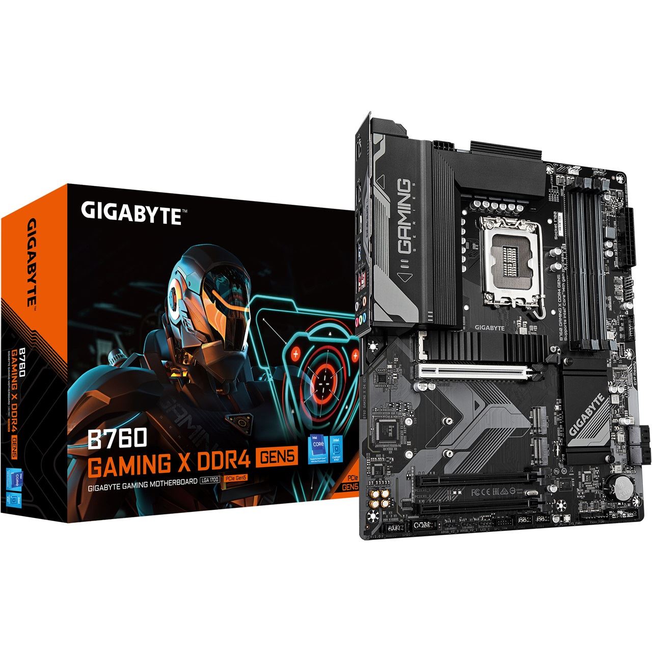 Gigabyte Gaming X DDR4 GEN5 Intel B760 So.1700 DDR4 ATX Retail