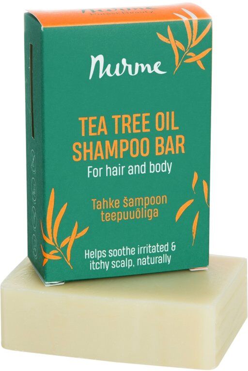 NURME Tea Tree Oil Shampoo Bar 100g
