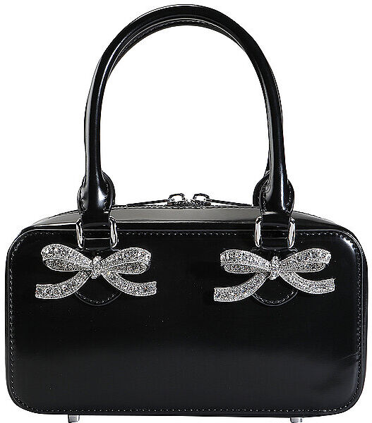 SELF-PORTRAIT Ledertasche - Mini Bag schwarz W
