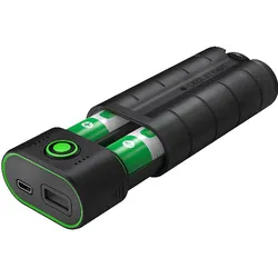 Ledlenser Flex7 (6800 mAh, 25.16 Wh), Powerbank, Grün, Schwarz