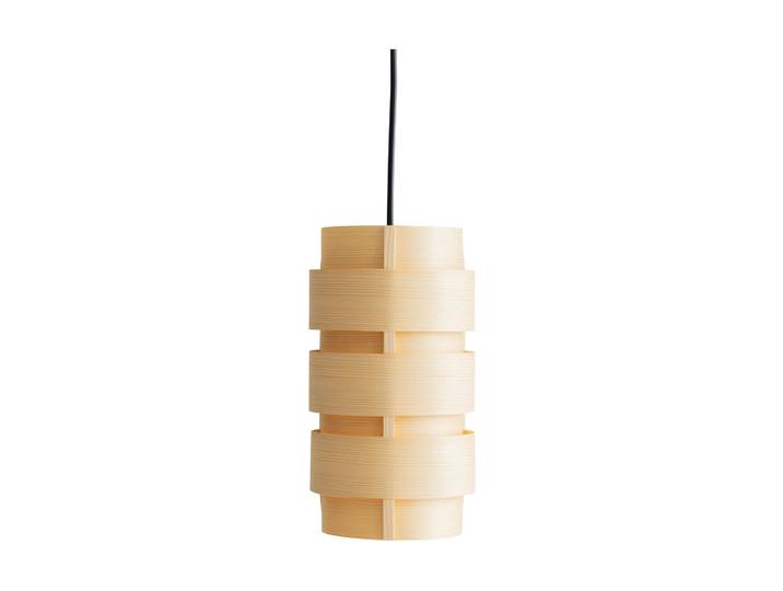 Vaarnii 1006 Hans Pendant suspension Placage de pin, Ø14x26 cm