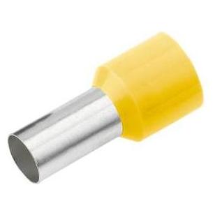 Cimco Aderendhülse 6 mm² 12 mm Teilisoliert Gelb 18 2350 100 St. (18 2350)