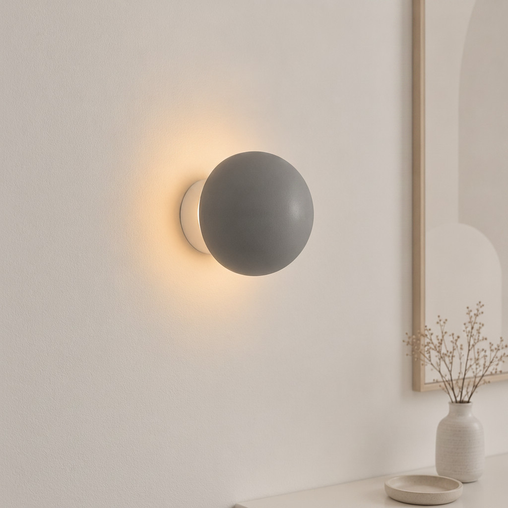 Lyora Design wandlamp Netune grijs