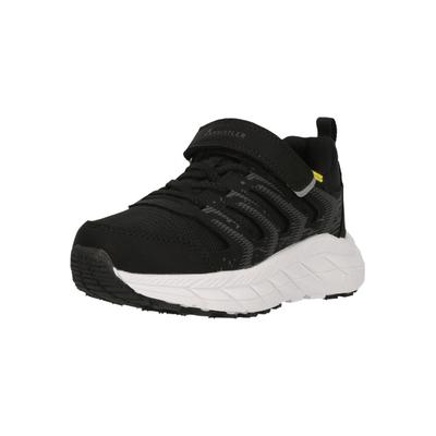 Klettschuh WHISTLER "Minol", Kinder, Gr. 30, schwarz-weiß (schwarz, weiß), Kunstfaser, Lederimitat, Schuhe Klettschuh, mit wasserdichter Eigenschaft