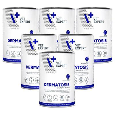Dermatosis Salmon+Potato VET 6er-Pack 6x400 g Futter