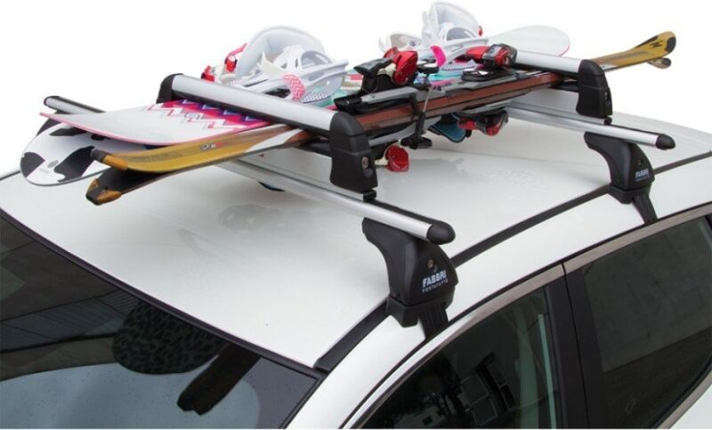 Fabbri Portasci per barre da tetto  ALUSKI & BOARD 3 NEW