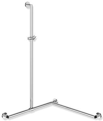 Hewi System 900 Duschhandlauf 900.35.33040 1250 x 765 x 765 mm, Ausführung rechts