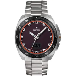 Junghans 56/4611.44 Herren-Funkuhr 1972 Mega Solar mit Stahlband