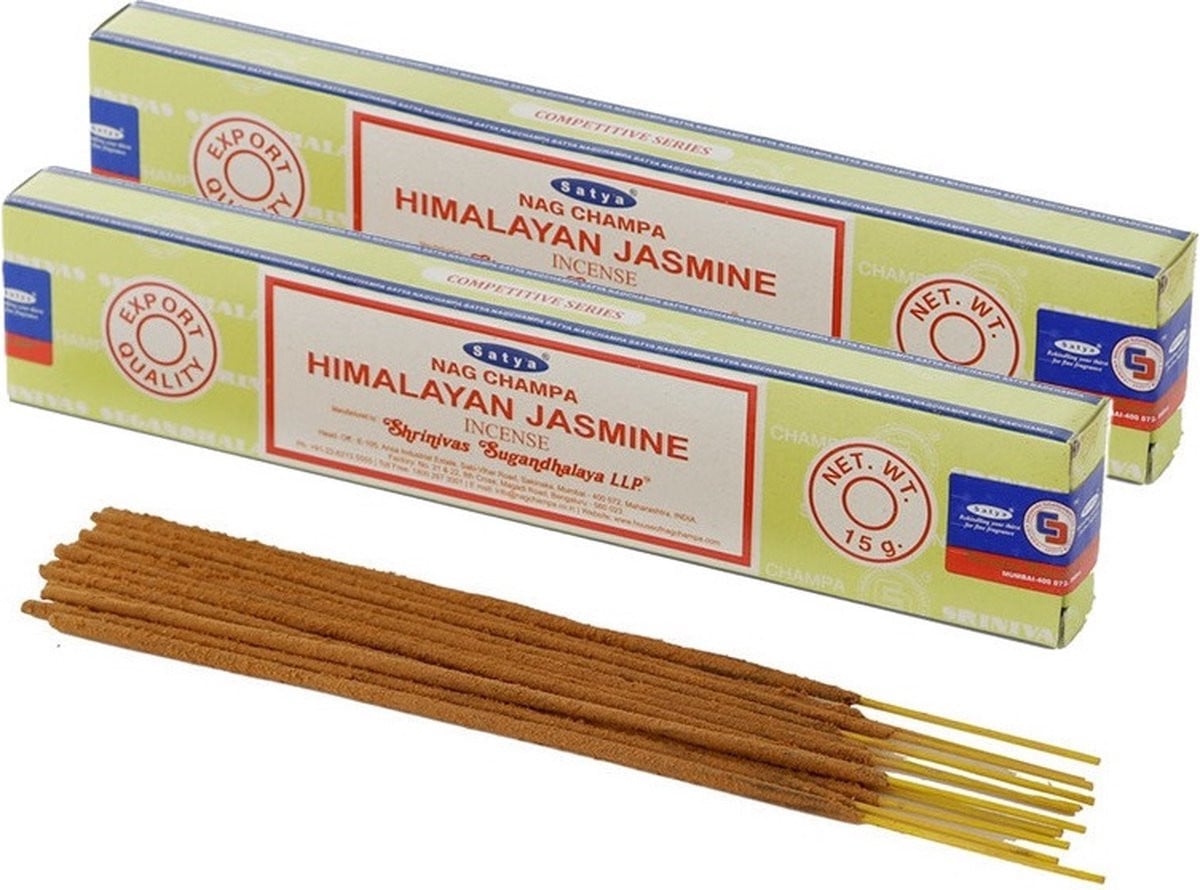 Satya Nag Champa wierrookstokjes Jasmijn geur - 30 stuks