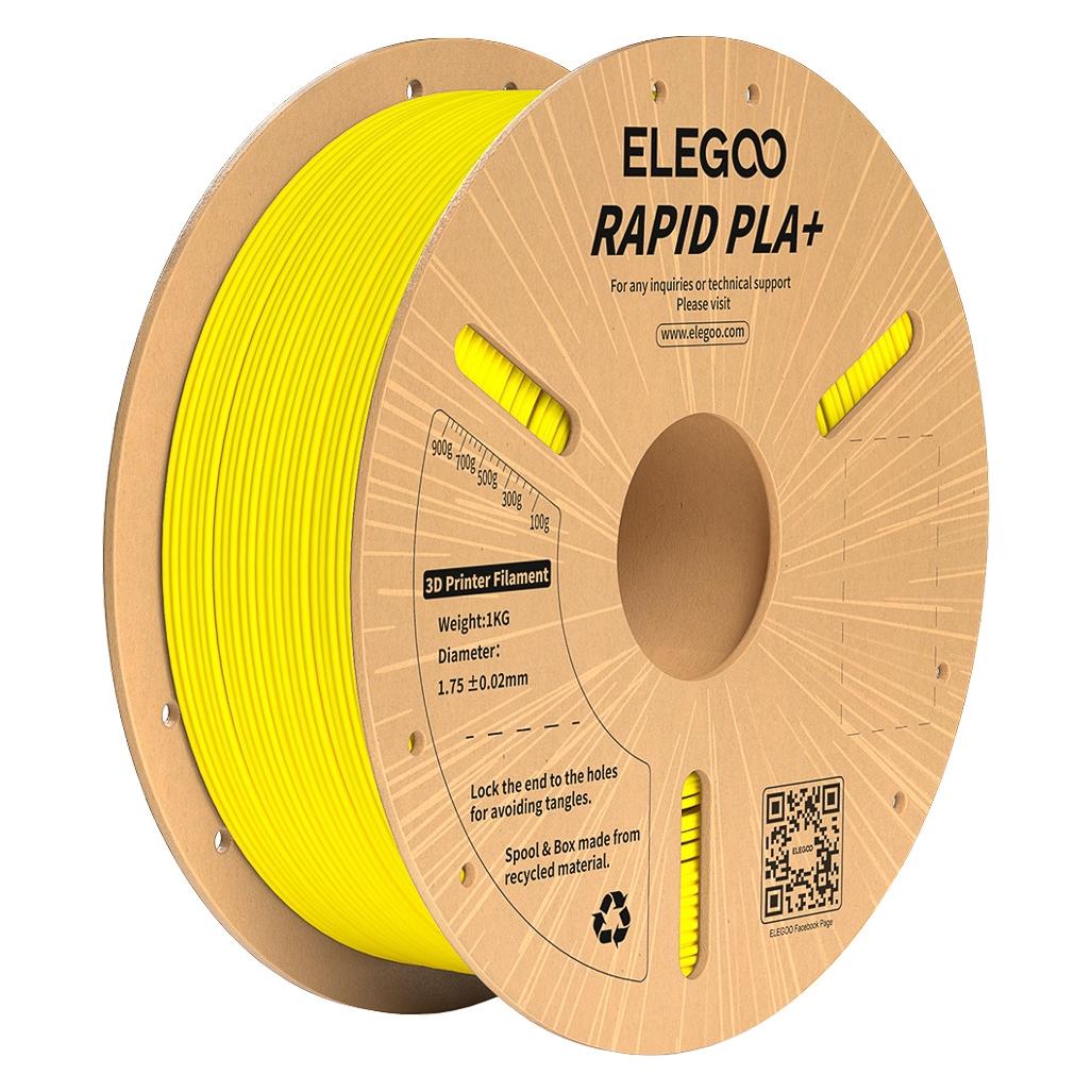 Elegoo RAPID PLA+ 1,75mm YELLOW 1kg (PLA+, 1000 g, 1.75 mm) (50.203.0121)