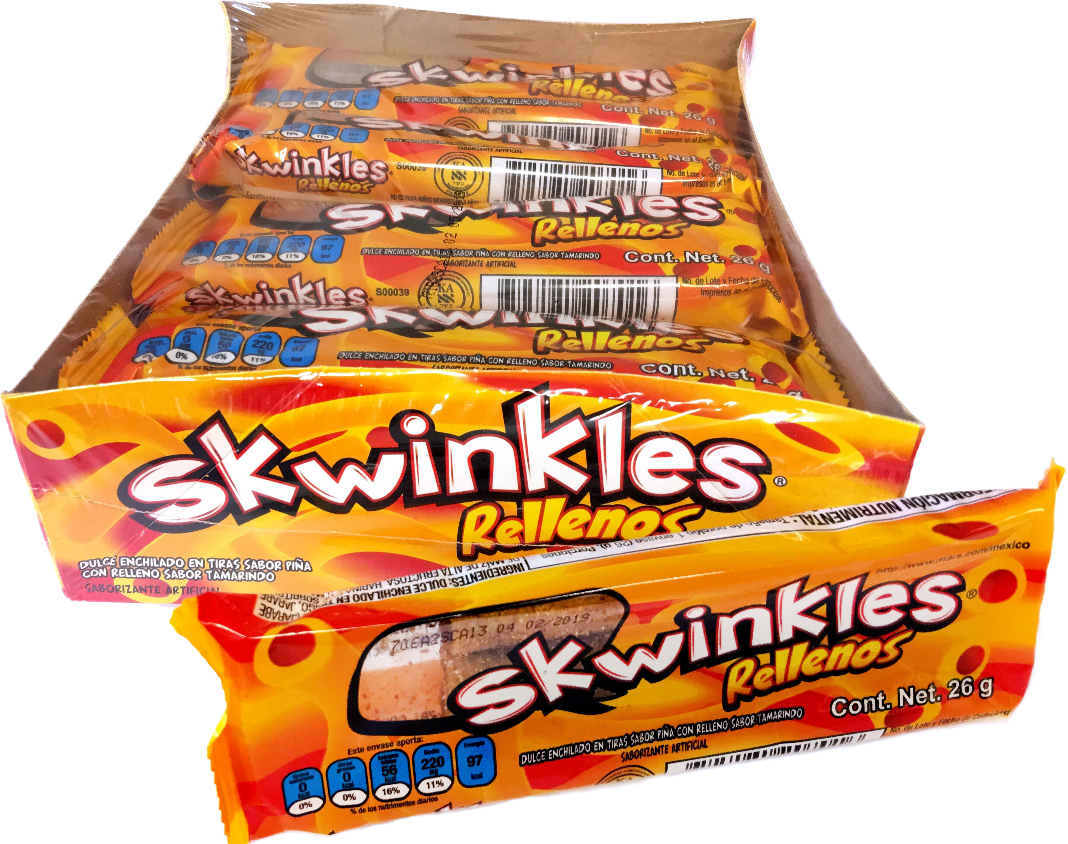 Skwinkles Rellenos Candy 12 pack