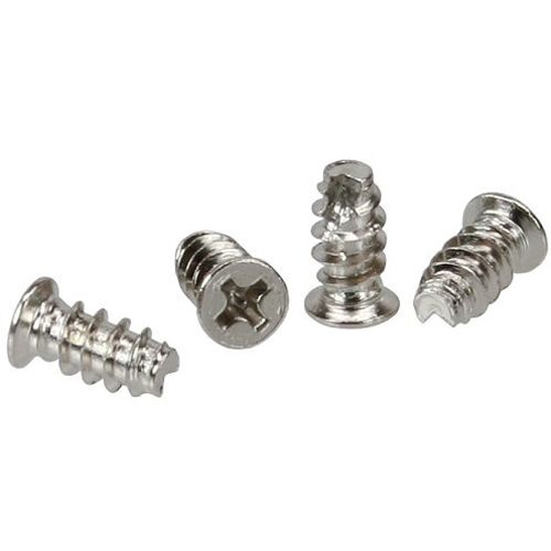 InLine 2000x 5x10mm silber (bulk) Lüfterschrauben für Lüfter (33371H)