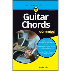 Guitar Chords For Dummies, Fachbücher von Antoine Polin
