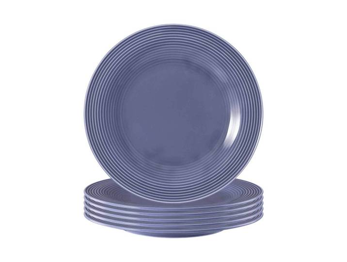 FRÜHSTÜCKSTELLER Beat Color Glaze Fliederblau ø 23,3 cm 6er Set
