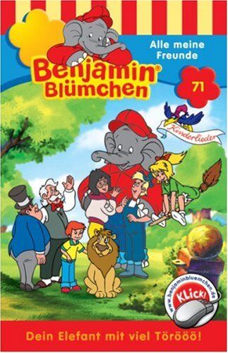 Benjamin Blümchen - Benjamin Blümchen - Folge 71: Alle meine Freunde [Musikkassette] - Preis vom 08.10.2026 07:26:42 h
