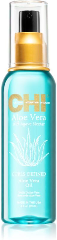 CHI Aloe Vera Curls Defined Trockenöl Lockenpflege für lockiges Haar 89 ml