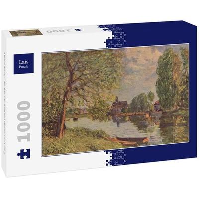 Lais Puzzle Alfred Sisley - Flußlandschaft bei Moret-sur-Loing 1000 Teile