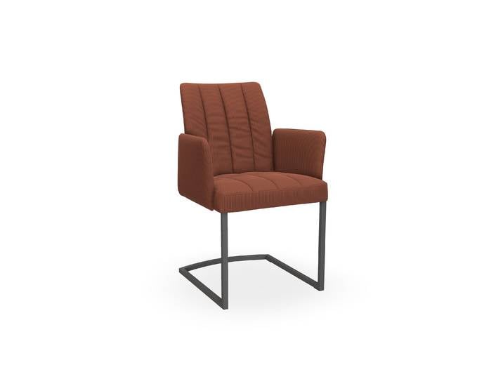2er Set Bert plantagie Ultimo Stuhl freischwinger Rippenform Innenseite