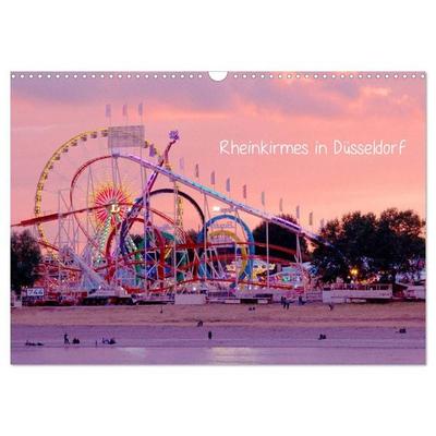 Rheinkirmes in Düsseldorf (Wandkalender 2026 DIN A3 quer), CALVENDO Monatskalender