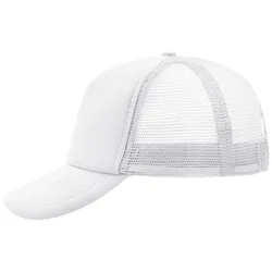 Mesh Basecap "MB070" 5-Panel-Polyester - white