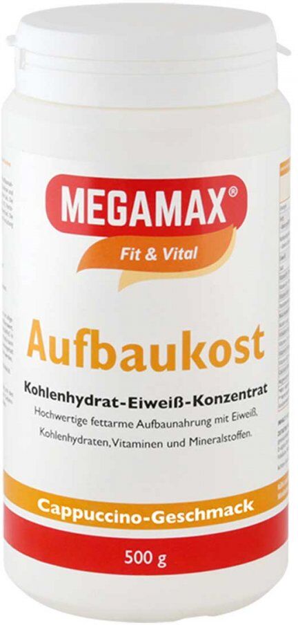 Megamax Aufbaukost Cappuccino Pulver