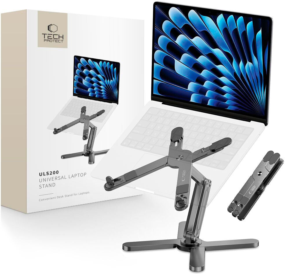 Tech-Protect ULS200 Universal Aluminium Bærbar Stander - Grå