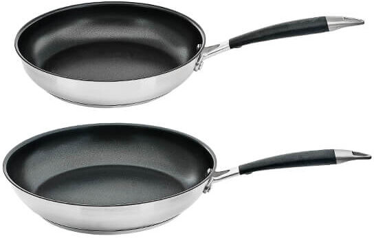 Stoven Soft Touch Induction 24 and 28cm Non-Stick Frying Pan Set