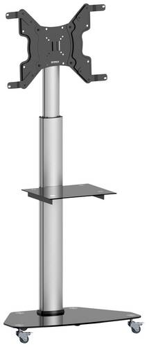 SpeaKa Professional SP-TVC-500 TV-Rollwagen 94,0cm (37") - 203,2cm (80") Bodenständer, Höhenverstellbar, Neigbar