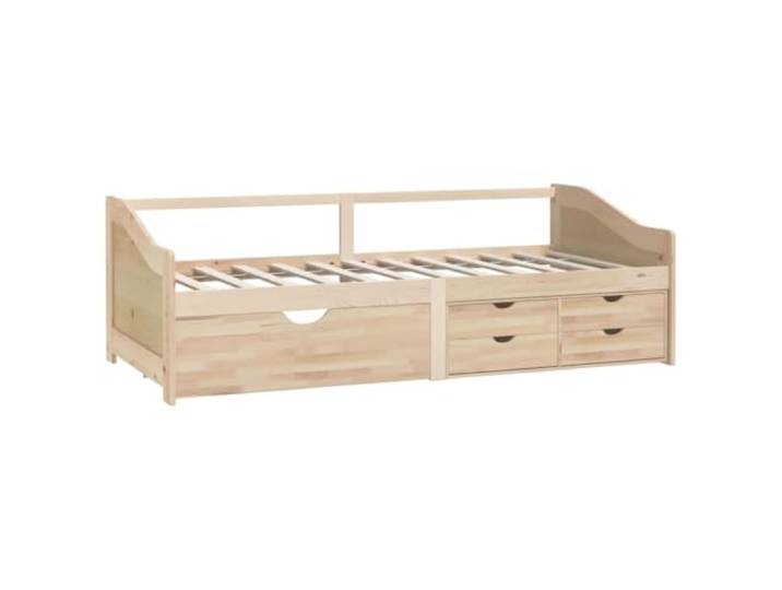vidaXL Kiefernholz Massiv Tagesbett 3-Sitzer mit Schubladen Sofa Bett Gästebett Schlafsofa Bettsofa Sofabett Holzbett Massivholzbett 90x200cm