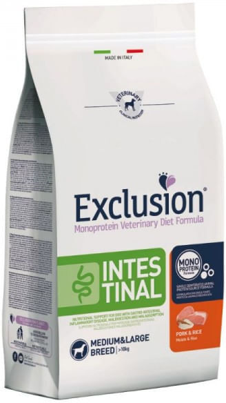Exclusion Intestinal Dog Medium&Large Maiale 2KG