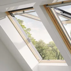 VELUX Klapp-Schwingfenster GPL SK08 3084 klar lackiert ENERGIE Alu 114 x 140