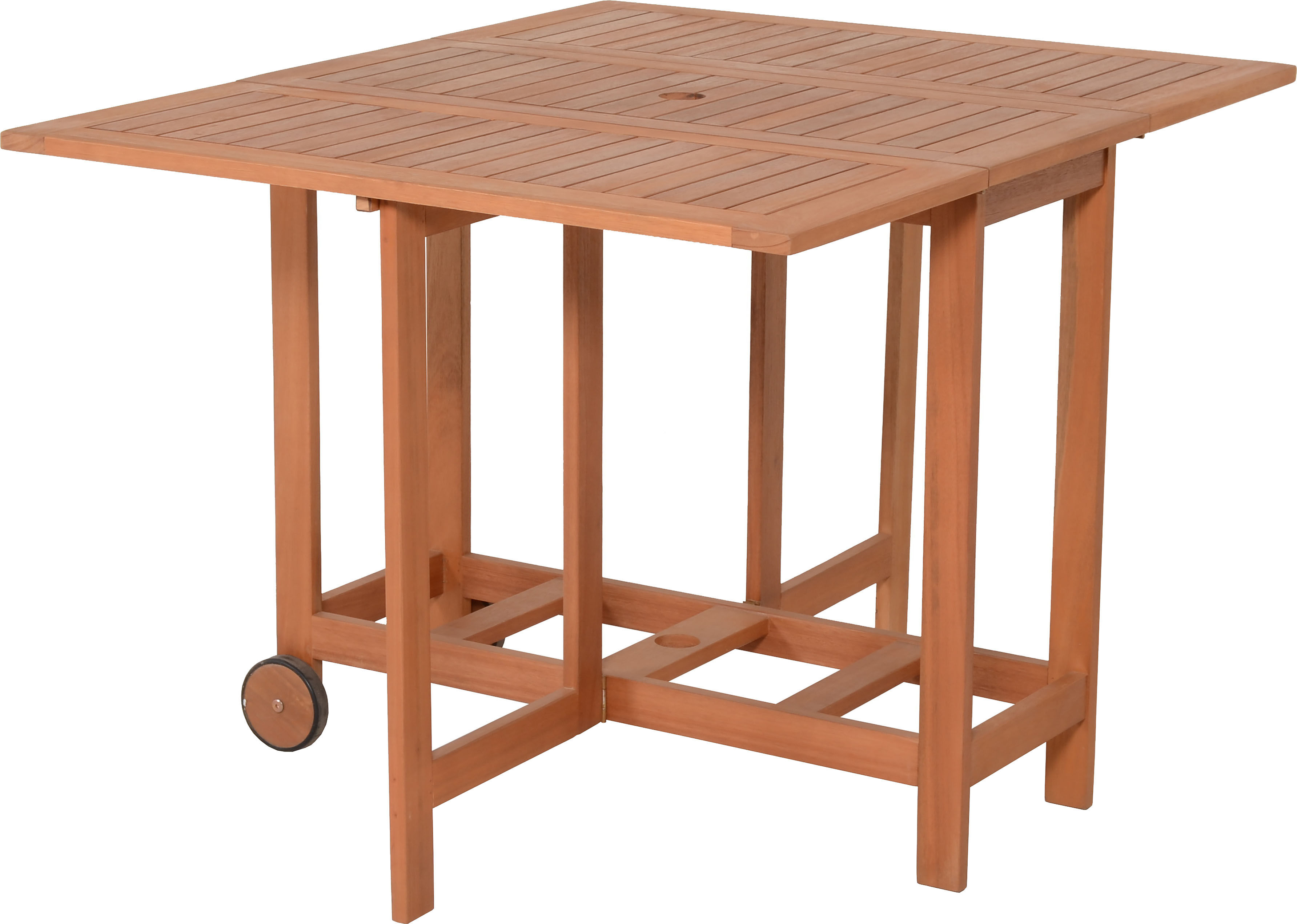 Garten-Essgruppe GARDEN PLEASURE "Tischgruppe »ANAHEIM«", braun (braun, braun), Sitzmöbel-Sets, Garten-Essgruppe, 4 Stühle (klappbar), Tisch LxB: 110x90 cm