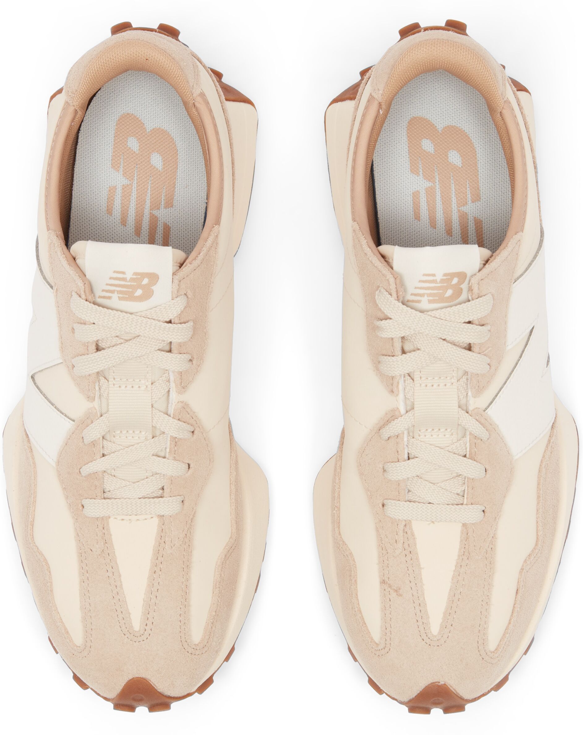 Sneaker NEW BALANCE "MS327", Herren, Gr. 42, beige (mindful grau), Synthetik, Textil, Schuhe Sneaker mindful grau 42