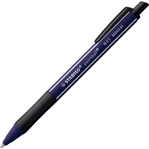 Stabilo Kugelschreiber pointball NatureCOLORS Wildflower, Gehäuse preußischblau, Schreibfarbe blau